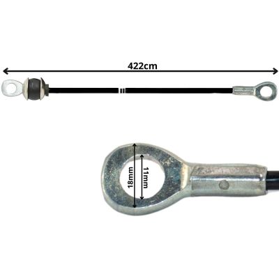 14. ATLAS SEIL 422CM ÖSE STAHLÖSE GUMMI-STOSSDÄMPFER