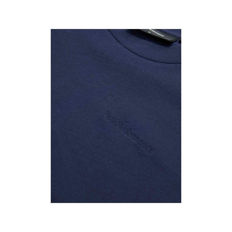 3. Peak Performance M Original T-Shirt mit kleinem Logo, blau