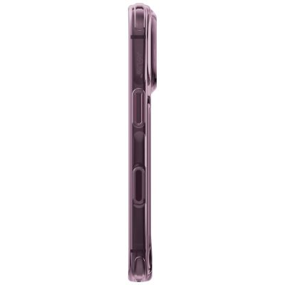 5. Uniq LifePro Xtreme Magclick Ladehülle für iPhone 18 Pro / 17 Pro – Transparentes Burgunderrot