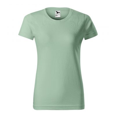 2. Damen Basic T-Shirt (Salbeigrün)