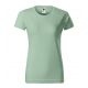 2. Damen Basic T-Shirt (Salbeigrün)