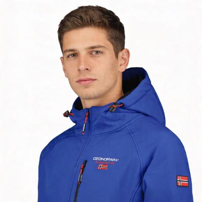 6. Geographical Norway Takito DB 009 M WY1163H/GN-ROYAL BLUE Softshelljacke