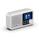 4. BLAUPUNKT DAB DR8WH tragbares Radio, weiß