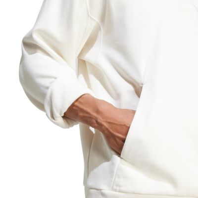 6. adidas All Season Fleece-Hoodie für Herren, Weiß, IY4121