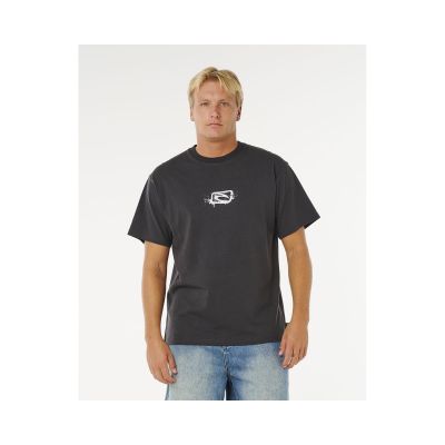 RIP CURL Medina Inner Vision Spray Tee Schwarz
