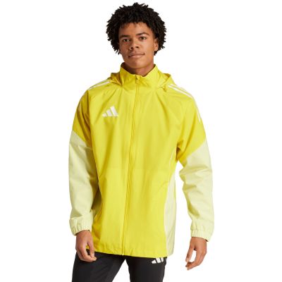 8. adidas Tiro 25 Competition Allwetterjacke für Herren, Gelb, JI8958