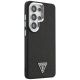 4. Guess Fixed Glitter Triangle MagSafe Hülle für Samsung Galaxy S26 Ultra – Schwarz