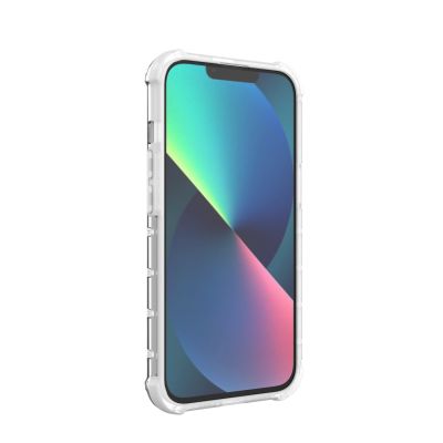 18. Ombre Protect Case für iPhone 14 Plus gepanzerte Hülle rosa und blau