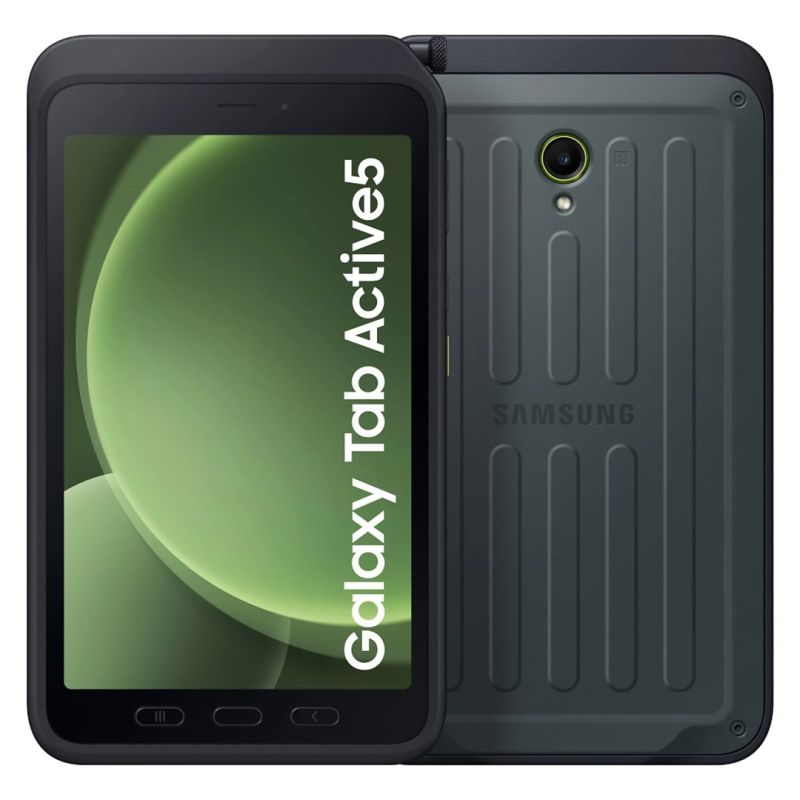 8. Samsung Galaxy Tab Active 5 8” (X306) 6/128GB 5G EEdition Grün