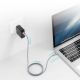 7. Choetech XCC-1002-GY USB-C – USB-C PD QC-Kabel 100 W 5 A 480 Mbit/s 1,8 m – Grau