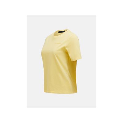 2. PEAK PERFORMANCE Original Small Logo Tee Damen gelb