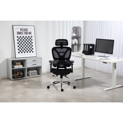 24. Activejet ergonomischer Bürostuhl YK848, schwarz
