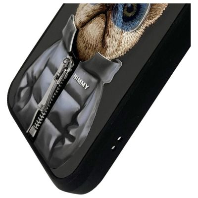 4. Nimmy Cool&Cute 2.0 Hülle für iPhone 15 Pro - Schwarz