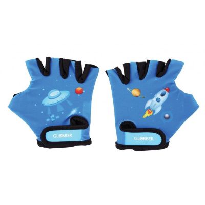3. Globber 528-100 XS 2+ Raketenblaue Kinderhandschuhe