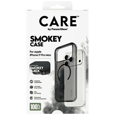5. CARE by PanzerGlass Flagship Urban Explorer Case mit schwarzem MagSafe für iPhone 17 Pro Max - Schwarz