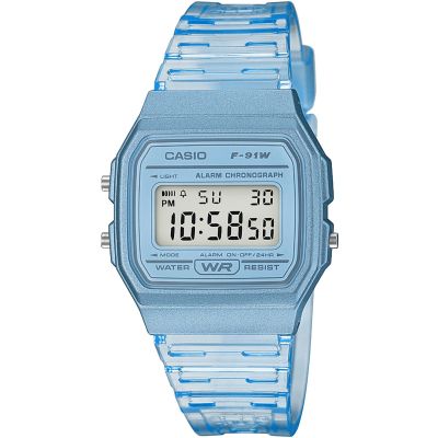 CASIO F-91WS-2EF Herrenuhr Unisex + Box