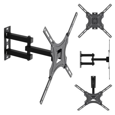 8. MACLEAN TV-HALTERUNG / -AUFHÄNGER 32-55'' MACLEAN TV-HALTERUNG / -AUFHÄNGER, MAX. VESA 400X400, 32-55", BIS ZU 25KG, SCHWARZ, NEIGUNGSVERSTELLBAR