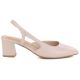 2. Beige Sergio Leone SK472 Pumps mit Blockabsatz