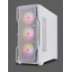 4. Nanoxia DS-9ARGB-W Midi-Tower-Computersicherheit & Halterungen Weiß