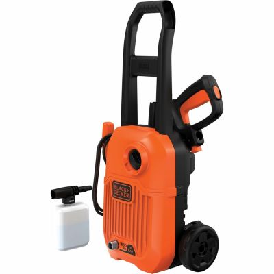 11. Black & Decker BEPW1300L-QS Kompakt-Hochdruckreiniger, elektrisch, 312 l/h, Orange