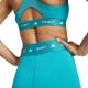 5. adidas Techfit Türkis Damen Shorts JW7561