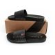 10. Rider Herren-Sportschuhe R10 Slide bequeme schwarze Hausschuhe