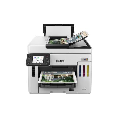 77. Canon MAXIFY GX 7150 Drucker, Tintenstrahl, Farbdruck, 600 x 1200 dpi, A4, Direktdruck, Weiß