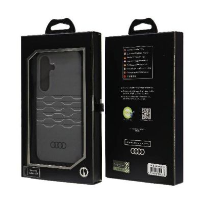 7. Audi IML Geometrisches Muster Case S24 S921 schwarz/schwarz Hardcase AU-IMLS24-A6/D3-BK