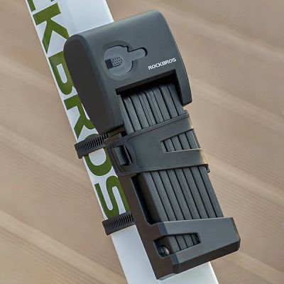 10. Rockbros 32210826001 Fingerabdruck-Fahrradschloss – Schwarz