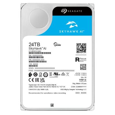4. Seagate SkyHawk AI ST24000VE002 24 TB Festplatte