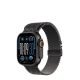 5. Apple Watch Ultra 2 GPS + Cellular 49 mm Titangehäuse mit schwarzem Titan-Milanese-Armband – Größe M