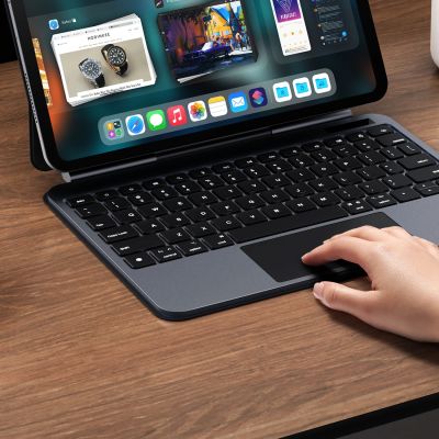 8. Dux Ducis (MK-Serie) Tastaturhülle für iPad Pro 11" (2024) – Schwarz