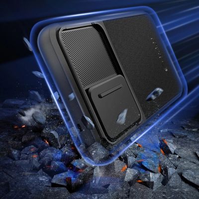 6. Tech-Protect Velar Cam+ Hülle für Samsung Galaxy A55 5G - Schwarz