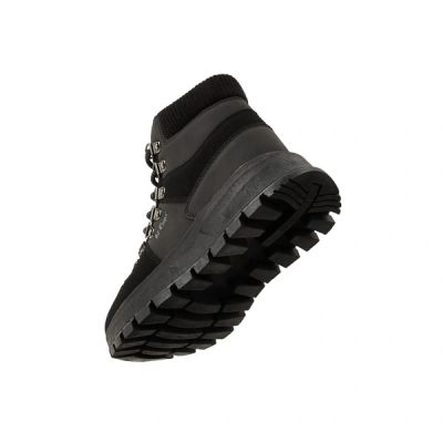 2. Lee Cooper Damen-Winterstiefel, sportliche schwarze gefütterte Boots