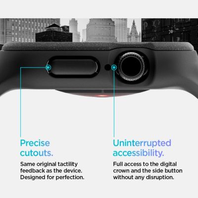 18. Spigen Vault Pro Armband für Apple Watch 42 mm – Mattschwarz