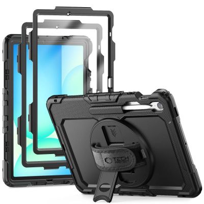 11. Tech-Protect Solid Case für Samsung Galaxy Tab S10 FE+ - Schwarz