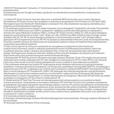 12. HP USB-C Dock G6 100W Dockingstation + Netzteil Schwarz 9X3V1UT#ABB