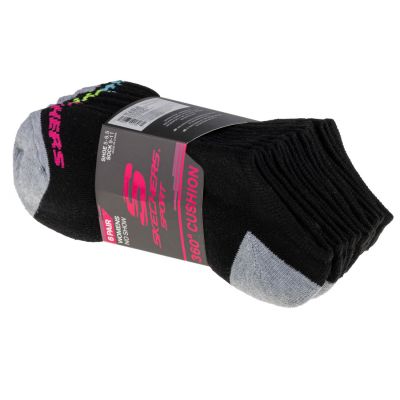 Skechers 6er-Pack No-Show-Socken S108264-BLK