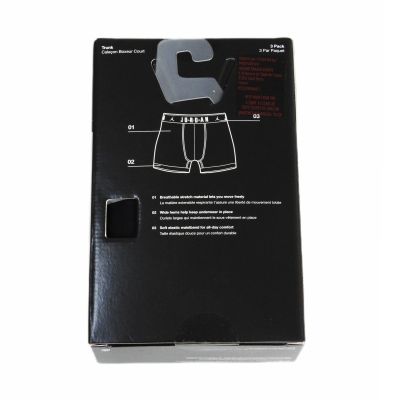 12. Air Jordan Flight Cotton Core Boxer 3er-Pack Grau/Schwarz/Weiß Herren-Boxershorts - JM0693-F66