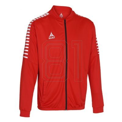 SELECT ARGENTINA ZIP rotes Sweatshirt