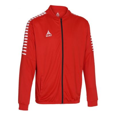 SELECT ARGENTINA ZIP rotes Sweatshirt