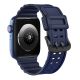 4. Armband Triple Protection für Apple Watch 38 / 40 / 41 mm Armband - Marineblau