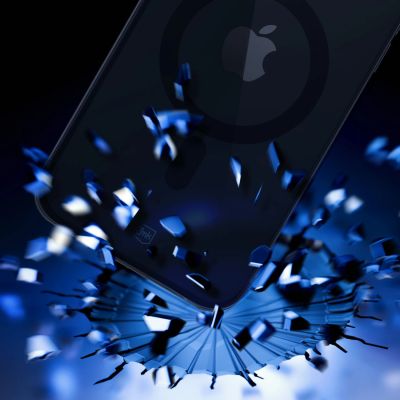 5. 3mk Smoke MagCase Hülle mit MagSafe für iPhone 14 Plus – durchscheinend