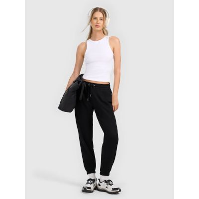 6. Schmal geschnittenes Damen-Rippstricktop 4F 4FRAW25TSLEF310-10S