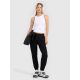 6. Schmal geschnittenes Damen-Rippstricktop 4F 4FRAW25TSLEF310-10S