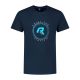 Rogelli Herren-T-Shirt GRAPHIC marineblau Größe