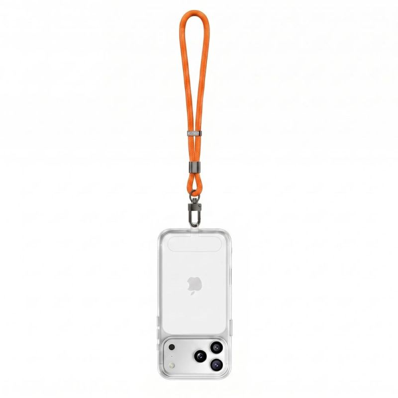 4. Tech-Protect C11S Seil-Handschlaufe für Handys – Orange
