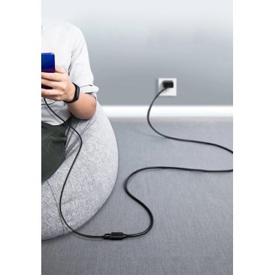 6. Ugreen Kabel Verlängerungsadapter USB 3.0 (weiblich) - USB 3.0 (männlich) 3 m schwarz (US129 30127)