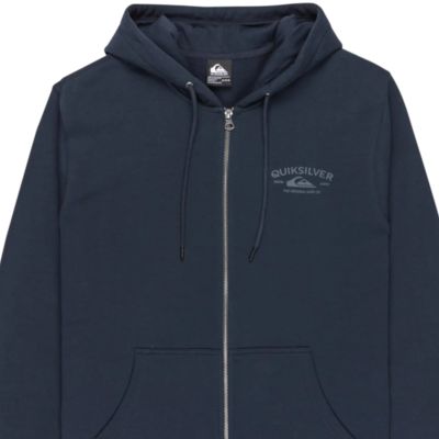3. Quiksilver Zip-Hoodie mit Brustlogo EQYFT05135-KTP0 Marineblau M