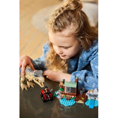 5. LEGO Jurassic World 76975 T. rex Flussflucht